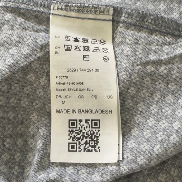 BRAX FEEL GOOD DANIEL‎ HI-FLEX MODERN FIT BUTTON UP SHIRT BLUE NWT MEN'S M 39/40 - Picture 14 of 15